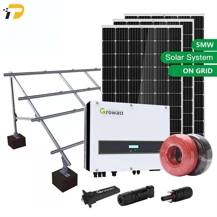 5MW Utility Scale On-grid Solar System
