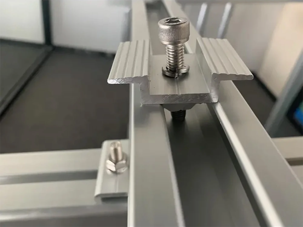 Solar rail mount clamps project cases Solar rail mount clamps project cases